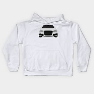 rs6 silver Kids Hoodie